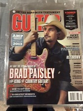 Guitar World Magazine (May 2013) BRAD PAISLEY Pantera Alice In Chains