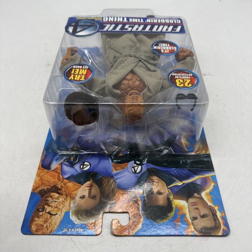 Fantastic 4 Clobberin' Time Thing action figure 2005 Toy Biz unopened/new in box - Picture 5 of 7