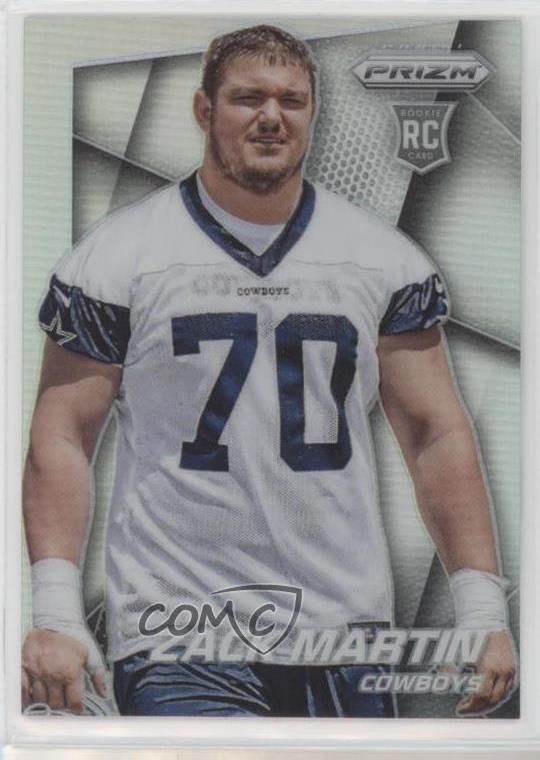 2014 Panini Prizm Silver Prizm Zack Martin #297 0hr4