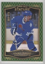 2024 Upper Deck Stature 2023-24 Base Legends Green 80/375 Michel Goulet HOF 2vh