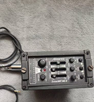 Alvarez 600T MK  Acoustic Guitar Preamp EQ Equalizer Pickup