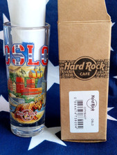 HRC Hard Rock Cafe Oslo City T V20 2026 Shot Glass Shotglass OVP new