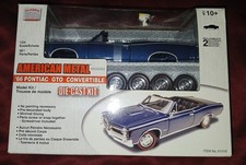 66 Pontiac Gto Convertible Die-cast Model Kit Classic Metal Works Nib New Box 66 Pontiac Gto Convertible Die-cast Model Kit Classic Metal Works Nib New Box