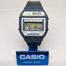 Vintage Casio 82H108 Digital Melody Musical Alarm 1980s Japan Made Blue colour