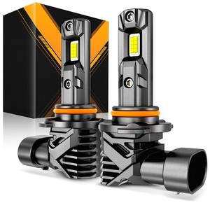AUXBEAM 9005 LED Kit d'ampoules Super Bright 6500K 30000LM Haut faisceau