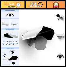 Universal Metal Sun Rain Cover Shield for Security Cameras - Aluminum Protective