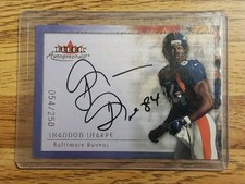 2000 00 Fleer/Skybox Tradition Autographics Silver #54/250 Shannon Sharpe Auto 