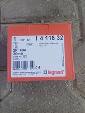 Legrand 2P 230 V 40 A 30 mA Interrupteur Différentiel (411632)