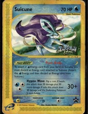 Suicune Promo WoTC Promo 53/53 Water Normal Pokemon Card