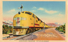 Postcard  The Streamliners City Of Los Angele...