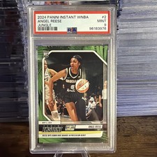 2024 Panini Instant WNBA Angel Reese #2 Jungle /25 PSA 9 Chicago Sky LSU Tigers