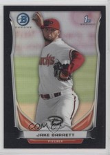 2014 Bowman Prospects Chrome Black Refractor 26/99 Jake Barrett #BCP11 0o9