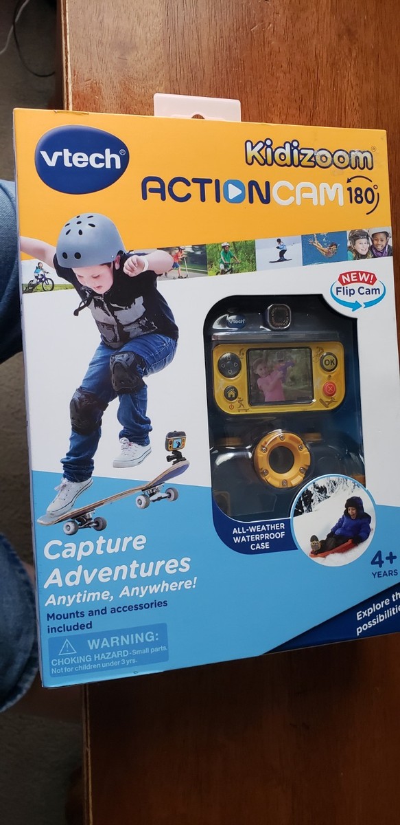 VTech KidiZoom Creator Camera Action Cam 180 Flip-Out Selfie