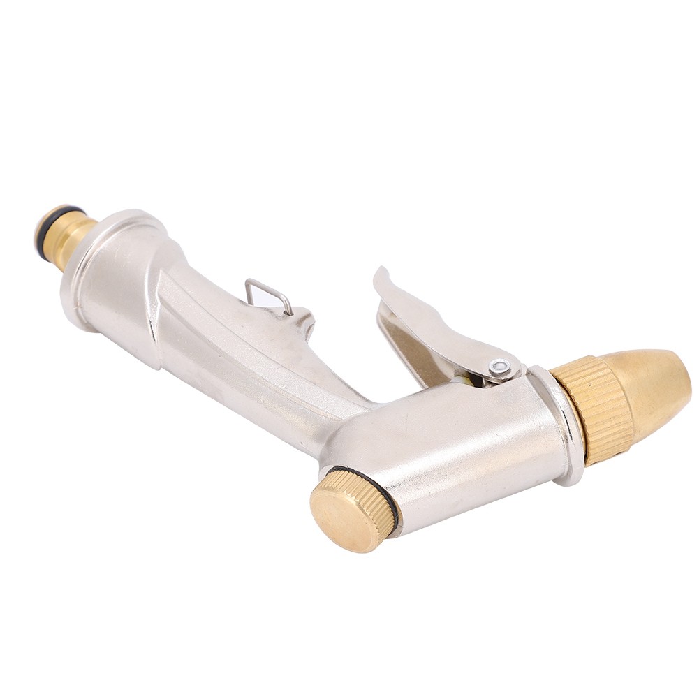 Car Washing Water Gun Pure Brass All Metal High Pressure Household Cleaning