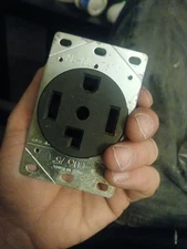 Pass and seymour legrand 30 amp 125/250 wall receptical