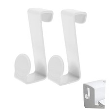 Potty Hook, 2pcs Multifunctional Z Hook Plastic Potty Hangers Over The Door