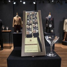 Trafalgar Vintage Rare Limited Edition Pure Silk Braces Numbered And Signed