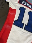 Roscoe Parrish Buffalo Bills NFL Game Used Worn Jersey w/50th Anniversary Patch — photo 5
