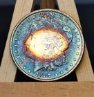Morgan Dollar Toned 1887 BU Silver Dollar Coin