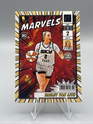 2025 Panini Donruss WNBA Hailey Van Lith Net Marvels #24 (RC)