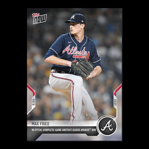 2021 Topps Now 858 Max Fried