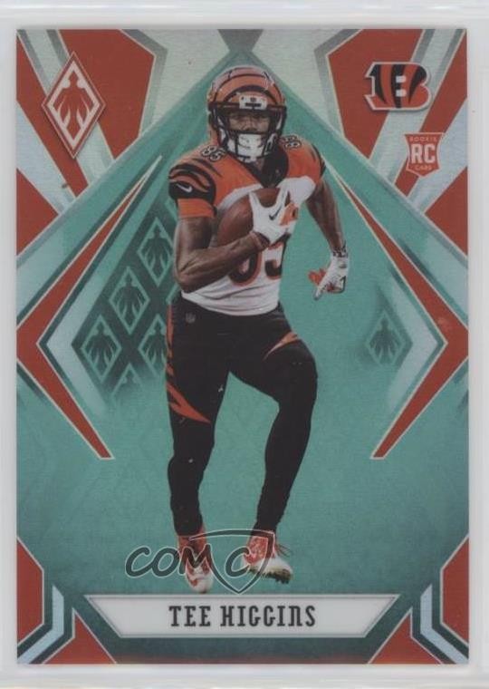 2020 Panini Phoenix Rookies Teal 118/175 Tee Higgins #110 uk2