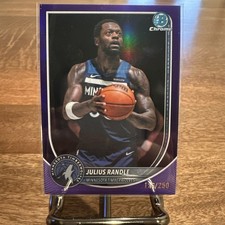 2025-26 Bowman Chrome Julius Randle Minnesota Timberwolves #BCV-183  🔥 /250 🔥