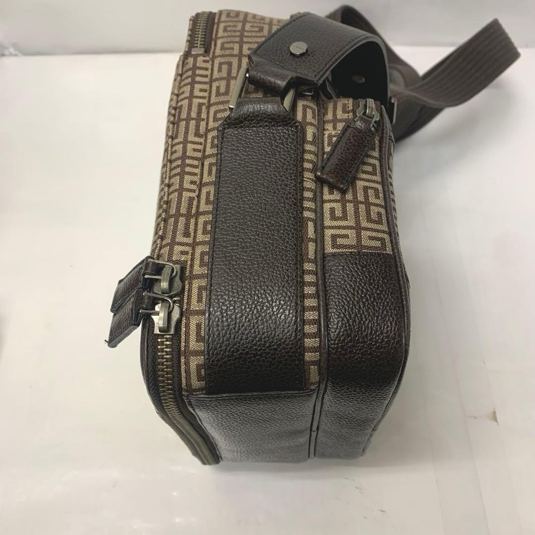 Givenchy Shoulder Bag Canvas Brown Authentic F0210402 thumbnail 9