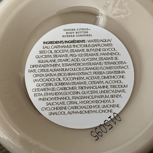 Arbonne International Ginger Citrus Body Butter 12 oz Discontinued NOS Large Ful - Picture 4 of 5
