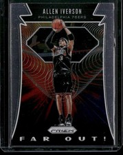 2019-20 Panini Prizm #18 Allen Iverson Far Out!