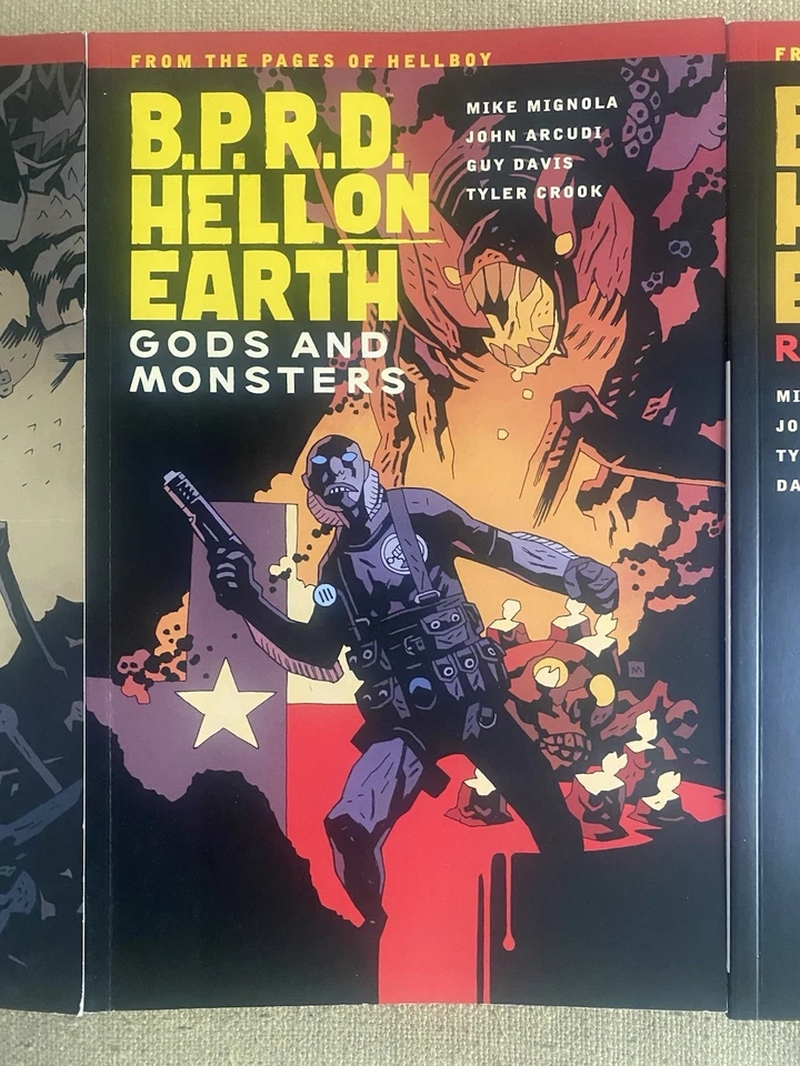 B.P.R.D. Hell On Earth том 1 2 3 4 9 tpb набор VF Mignola Hellboy Dark Horse 2011 - Изображение 3 из 4