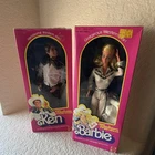 Mattel Western Barbie & Ken Dolls 1980 Vintage Collector Set Original Box Lot