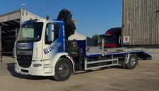 DAF LF 230 BEAVER TAIL HIAB XS 138