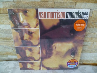 Van Morrison''Moondance''LP-Limited Edition-ORANGE VINYL-SEALED-NEW+2xHYPESTICKER
