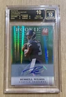 2012 Elite Turn Of The Century Auto RC #76/99 Russell Wilson BGS 10 BLACK LABEL
