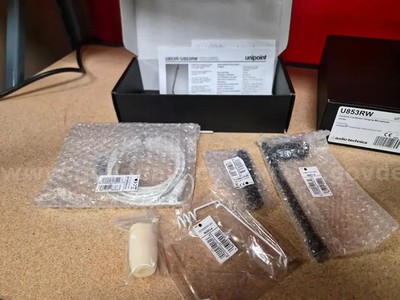 Audio-Technica U853RW UniPoint Condenser Hanging Microphone White Cardioid NEW