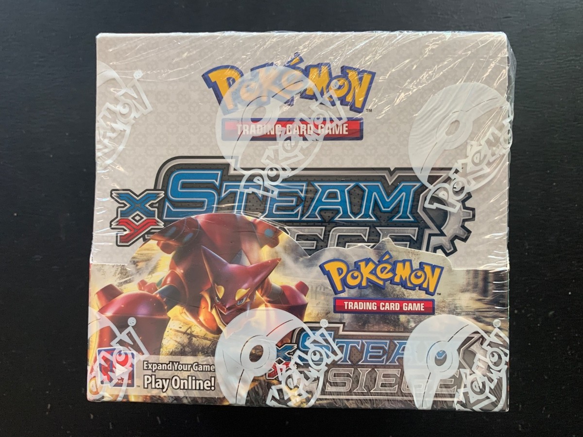 Pokemon XY Steam Siege Booster Box - Box of 36 Packs for sale