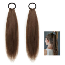 Haarverlängerung Zopf Echthaar, Pferdeschwanz Haarteil Echthaar, Zopf Extension