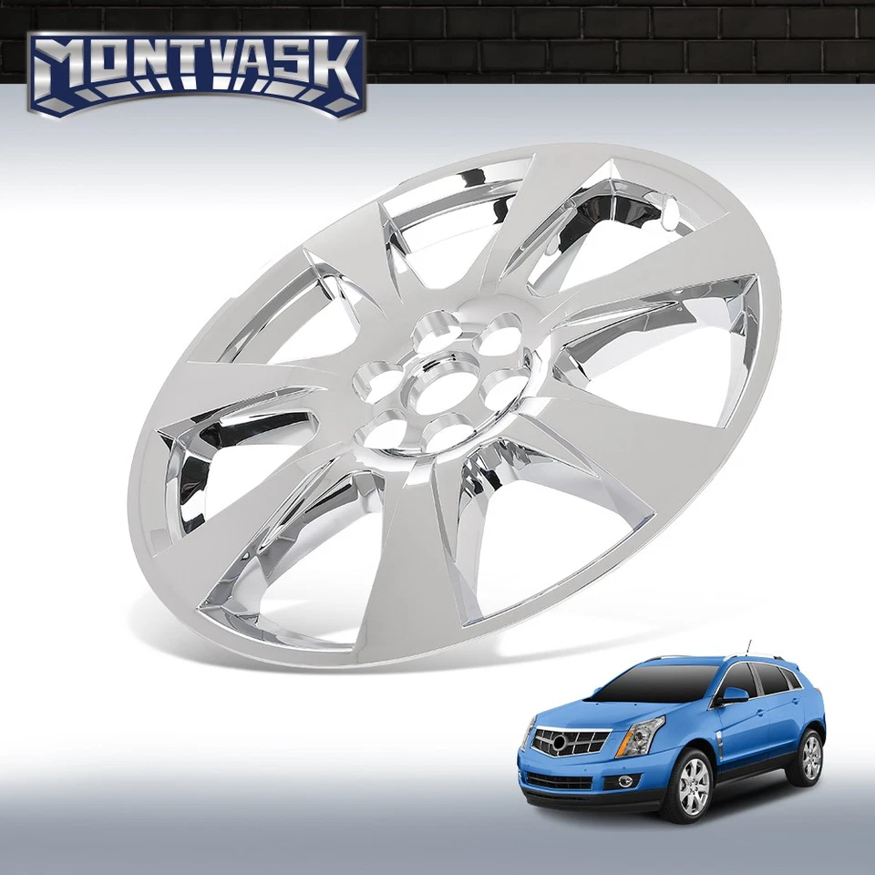 Chrome 20" Clad Wheel Cover Fit For 2010 2011 2012 2013 Cadillac SRX 22770789 - Image 2 of 4