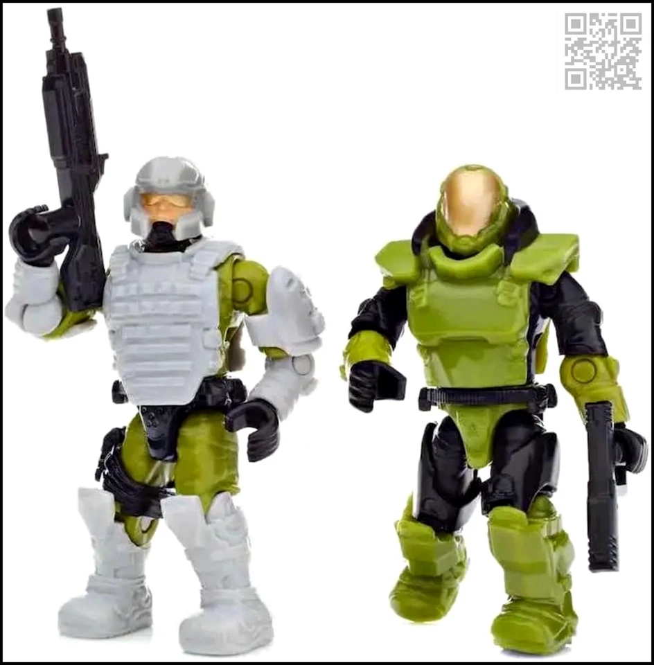 PACK PERSONALIZADOR MARINO HALO MEGA BLOKS CONSTRUX UNSC FDY41 Foto 2 de 4