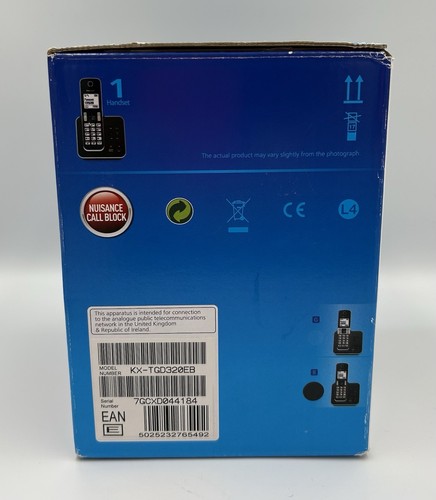 Panasonic KX-TGD320 Bezprzewodowy telefon domowy Bloker połączeń Automatyczna sekretarka Czarny - Zdjęcie 16 z 19