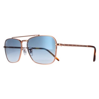 Ray-Ban Sunglasses RB3636 New Caravan 92023F Rose Gold Blue