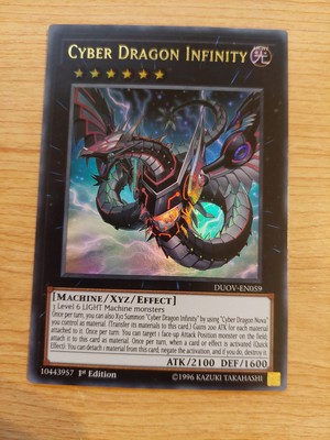Cyber Dragon Infinity Ultra Carta Yugioh | Meses Sin Interés