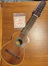Charango 24  Vintage South American 10 String Armadillo Shell
