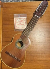 Charango 24” Vintage South American 10 String Armadillo Shell