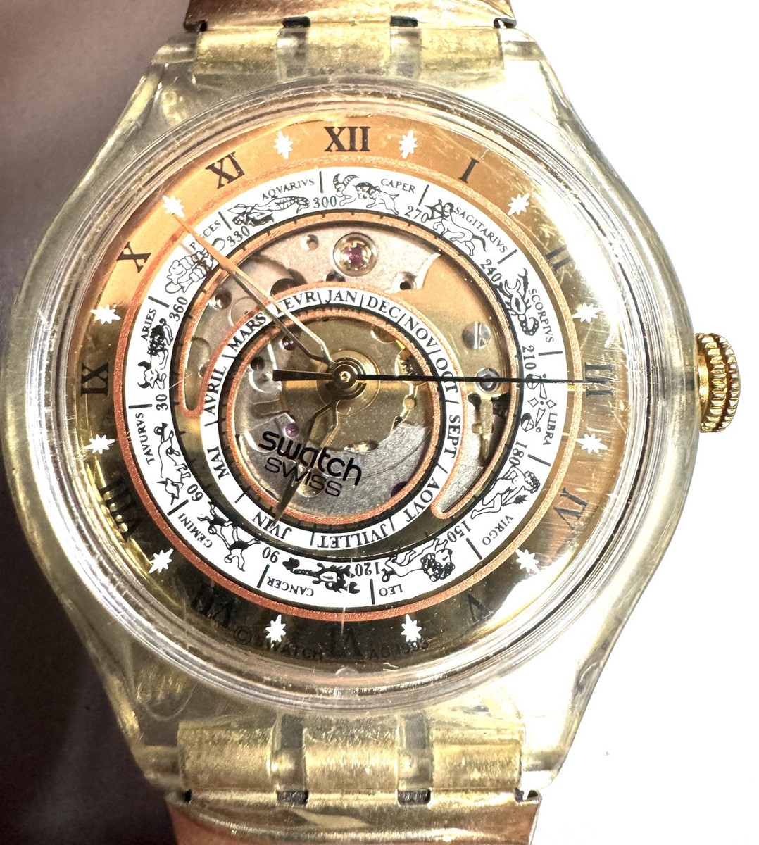 スウォッチ◆1993年 Swatch Auto「SERTI MISTERIES」 スウォッチ◇1993年 Swatch Auto「SERTI MISTERIES」 - メルカリ