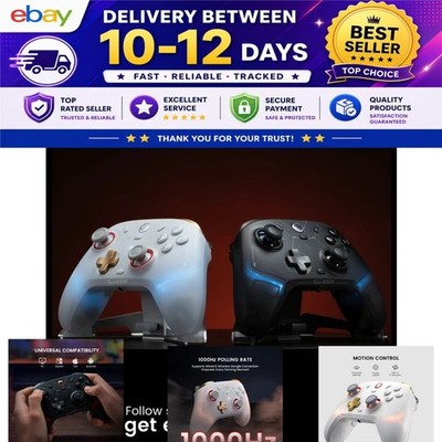 GameSir Cyclone 2 Wireless Controller Nintendo Switch 2 PC Android iOS