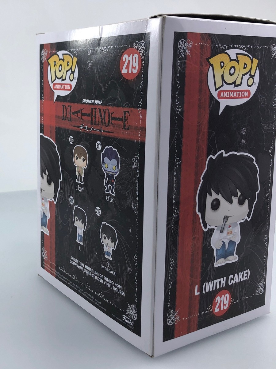 キャラクター Funko Pop Death Note L with Cake Funko Pop Death Note Figure - L (With Cake) Hot Topic Exclusive | eBay