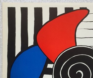 CALDER — Affiche originale d'exposition en lithographie, Pace Gallery, Columbus — vue 2 sur 5