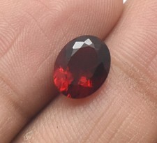 Dark Red Garnet Oval Cut 8X6 MM 9X7 MM 10X8 MM 11X9 MM 12X10 MM Loose Gemstone